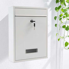 Load image into Gallery viewer, Mailbox Outdoor Wall Mount Security Locking Mailbox Letter Box for Home Garden Decoration Letter Newspaper Magazine Post Box