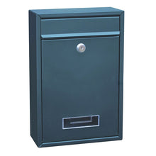 Load image into Gallery viewer, Mailbox Outdoor Wall Mount Security Locking Mailbox Letter Box for Home Garden Decoration Letter Newspaper Magazine Post Box