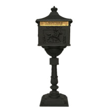 Load image into Gallery viewer, Hot Sale vertical Mailbox  Mail Box Aluminium alloy upright Metal Post Letters Box  Country Cast Iron garden outdoor supply